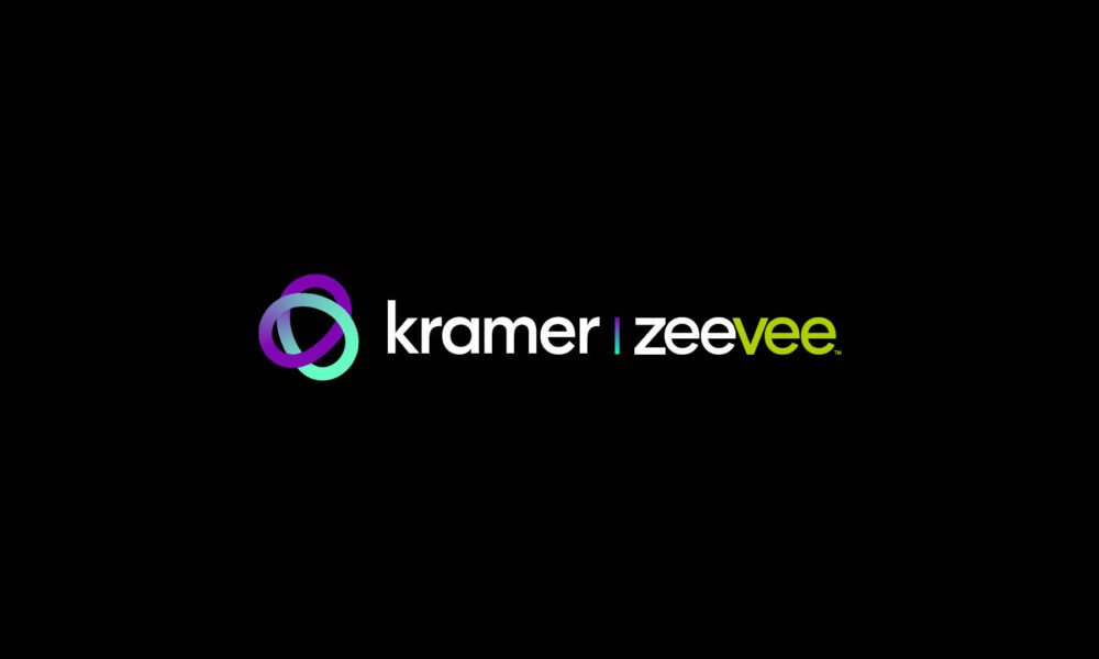 Kramer and zeevee logos together